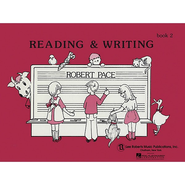Lee Roberts Reading & Writing - Book 2 Pace Piano Education Series Softcover Written by Robert Pace