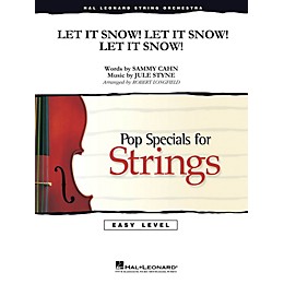 Hal Leonard Let It Snow! Let It Snow! Let It Snow! Easy Pop Specials For Strings Series Softcover by Robert Longfield