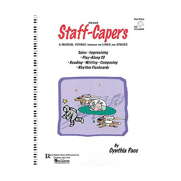 Lee Roberts Grand Staff-Capers Pace Piano Education Series Softcover with CD Composed by Cynthia Pace