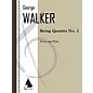 Lauren Keiser Music Publishing String Quartet No. 1 LKM Music Series Composed by George Walker thumbnail