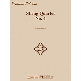 Edward B. Marks Music Company String Quartet No. 4 E.B. Marks Series Composed by William Bolcom