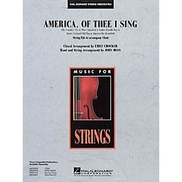 Hal Leonard America, of Thee I Sing Music for String Orchestra Series Arranged by John Moss