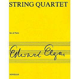 Novello String Quartet Op. 83 Music Sales America Series Composed by Edward Elgar