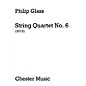 Music Sales String Quartet No. 6 (Score Only) Music Sales America Series Softcover Composed by Philip Glass thumbnail