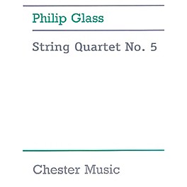 Music Sales String Quartet No. 5 Music Sales America Series Composed by Philip Glass