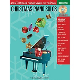 Willis Music Christmas Piano Solos - Third Grade (Book/CD Pack) Willis Series Softcover with CD Composed by Various