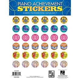 Willis Music Piano Achievement Stickers (Pack of 96 Stickers) Willis Series