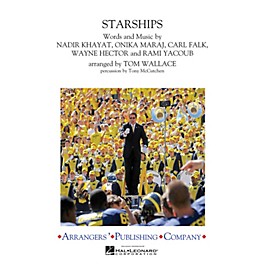 Arrangers Starships Marching Band Level 2 by Nicki Minaj Arranged by Tom Wallace