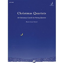 Schott Christmas Quartets Schott Series Softcover Composed by Various Arranged by Barrie Carson Turner