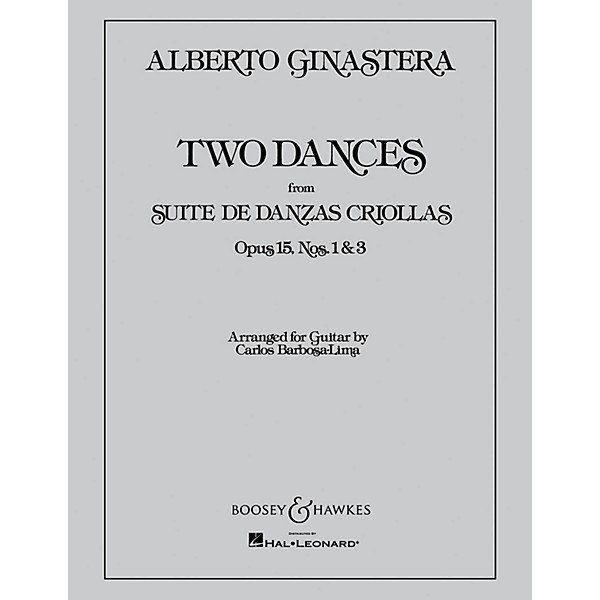 Boosey and Hawkes Two Dances (from Suite de Danzas Criollas, Op. 15, Nos. 1 & 3) Boosey & Hawkes Chamber Music Series