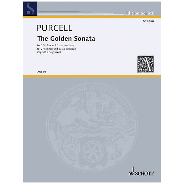 Schott The Golden Sonata (Score and Parts) Schott Series Composed by Henry Purcell