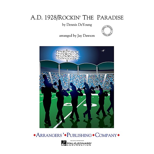 Arrangers A.D. 1928/Rockin' the Paradise Marching Band Level 3.5 Arranged by Jay Dawson