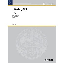 Schott Music String Trio (1933) (Set of Parts) Schott Series Composed by Jean Françaix