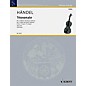 Schott Music 9 Trio Sonatas Op. 2, No. 5 Schott Series Composed by Georg Friedrich Händel thumbnail