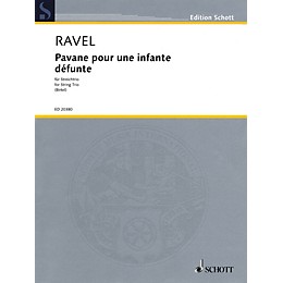 Schott Music Pavane pour une infante defunte String Softcover Composed by Maurice Ravel Arranged by Wolfgang Birtel