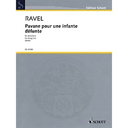 Schott Music Pavane pour une infante defunte String Softcover Composed by Maurice Ravel Arranged by Wolfgang Birtel