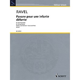 Schott Pavane pour une infante défunte for String Quartet / String by Wolfgang Birtel