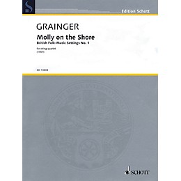 Schott Molly on the Shore String Series Softcover Composed by Percy Aldridge Grainger
