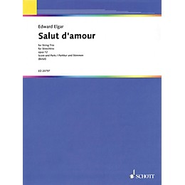 Schott Salut d'Amour String Series Softcover Composed by Edward Elgar Arranged by Wolfgang Birtel