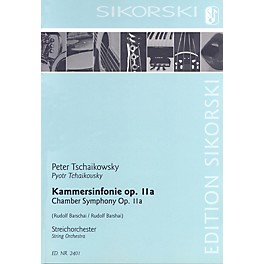 Sikorski Chamber Symphony, Op. 11a String Orchestra Series Composed by Pyotr Il'yich Tchaikovsky