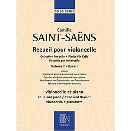 Editions Durand Collection for Cello - Volume 1 Editions Durand Series Softcover Composed by Camille Saint-Saëns