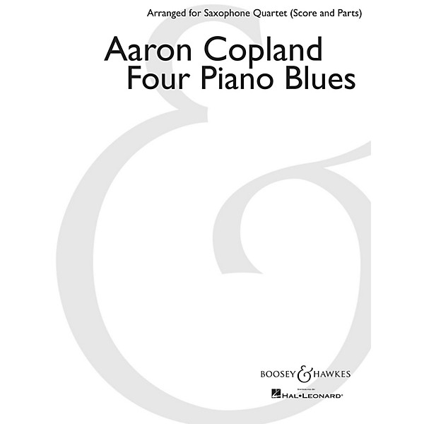 Boosey and Hawkes Four Piano Blues Boosey & Hawkes Chamber Music Book  by Aaron Copland Arranged by Paul Cohen