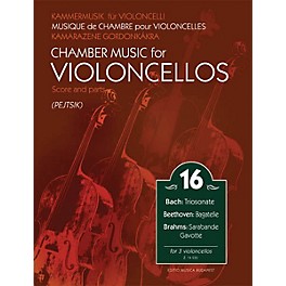 Editio Musica Budapest Chamber Music for Violoncellos Volume 16 (for 3 Cellos - Score and Parts) EMB Series Softcover by V...