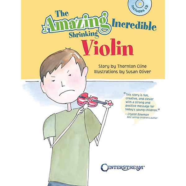 Centerstream Publishing The Amazing Incredible Shrinking Violin - Spanish Edition Book Series Softcover Written by Thornto...