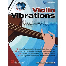De Haske Music Violin Vibrations (12 Colorful Pieces for the Creative Violin Player) De Haske Play-Along Book Series