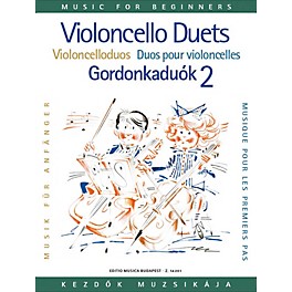 Editio Musica Budapest Violoncello Duos for Beginners - Volume 2 EMB Series Composed by Various