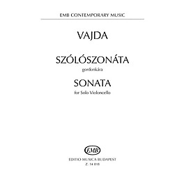 Editio Musica Budapest Sonata for Solo Violoncello EMB Series Softcover