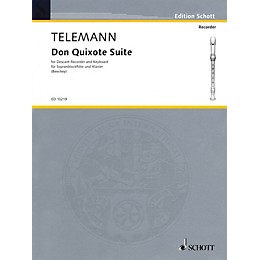 Schott Don Quixote Suite (for Descant Recorder and Piano) Woodwind Series Softcover
