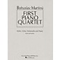 Associated First Piano Quartet (Score and Parts) Ensemble Series Composed by Bohuslav Martinu thumbnail