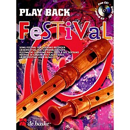 De Haske Music Play Back Festival (Song Festival for Soprano Recorder) De Haske Play-Along Book Series