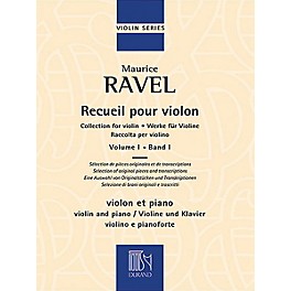 Editions Durand Collection for Violin and Piano, Vol. 1 Editions Durand Series Softcover Composed by Maurice Ravel