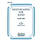 Southern Sight Reading for Band, Book 3 (Baritone Saxophone) Southern Music Series  by Billy Evans thumbnail