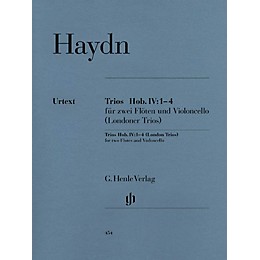 G. Henle Verlag London Trios Hob.IV:1-4 Henle Music Folios Series Softcover Composed by Joseph Haydn