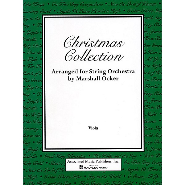 Associated Christmas Collection (Violin 2 Part) Orchestra Series Composed by Various