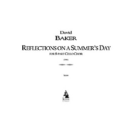 Lauren Keiser Music Publishing Reflections on a Summer's Day LKM Music Series Composed by David Baker