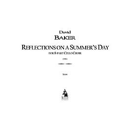 Lauren Keiser Music Publishing Reflections on a Summer's Day LKM Music Series Composed by David Baker