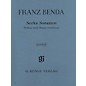 G. Henle Verlag 6 Sonatas for Violin and Basso Continuo Henle Music Folios Series Softcover thumbnail