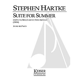 Lauren Keiser Music Publishing Suite for Summer LKM Music Series Composed by Stephen Hartke