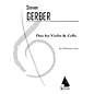 Lauren Keiser Music Publishing Duo for Violin and Cello LKM Music Series Composed by Steven Gerber thumbnail