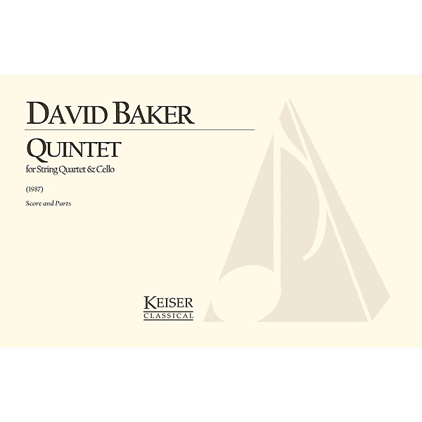 Lauren Keiser Music Publishing Quintet for String Quartet and Cello (Score and Parts) LKM Music Series Composed by David B...