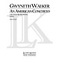 Lauren Keiser Music Publishing An American Concerto for Violin LKM Music Series Composed by Gwyneth Walker thumbnail