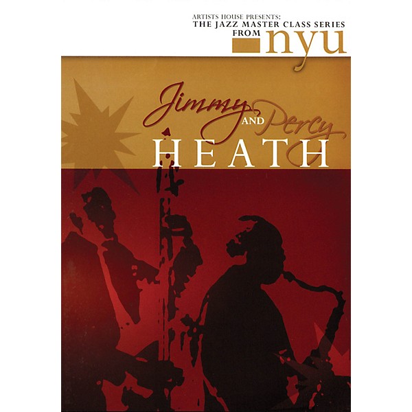 Artists House Jimmy & Percy Heath - The Jazz Master Class Series from NYU (2-DVD Set) DVD Series DVD by Jimmy Heath