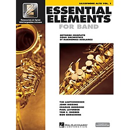 Hal Leonard FRENCH EDITION Essential Elements EE2000 Alto Saxophone (Book/Online Media)