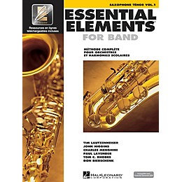 Hal Leonard FRENCH EDITION Essential Elements EE2000 Tenor Saxophone (Book/Online Media)