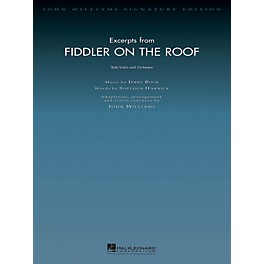 Hal Leonard Excerpts from Fiddler on the Roof John Williams Signature Edition Orchestra Series by John Williams