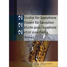 Editio Musica Budapest 222 Studies for Saxophone (Intermediate Level) EMB Series  by Various